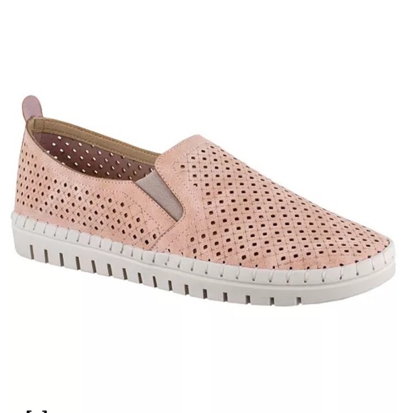 Easy street fresh blush gore slip on sneakers NIB 10WW - Picture 1 of 13